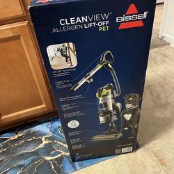 New In Box: BISSELL CleanView Allergen Pet Lift-Off Upright Vacuum 