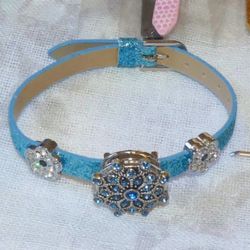 Snap Jewelry Bracelets Assorted Styles Colors w/Free Snap Charms  