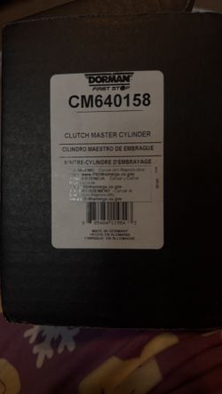 Clutch Master Cylinder 