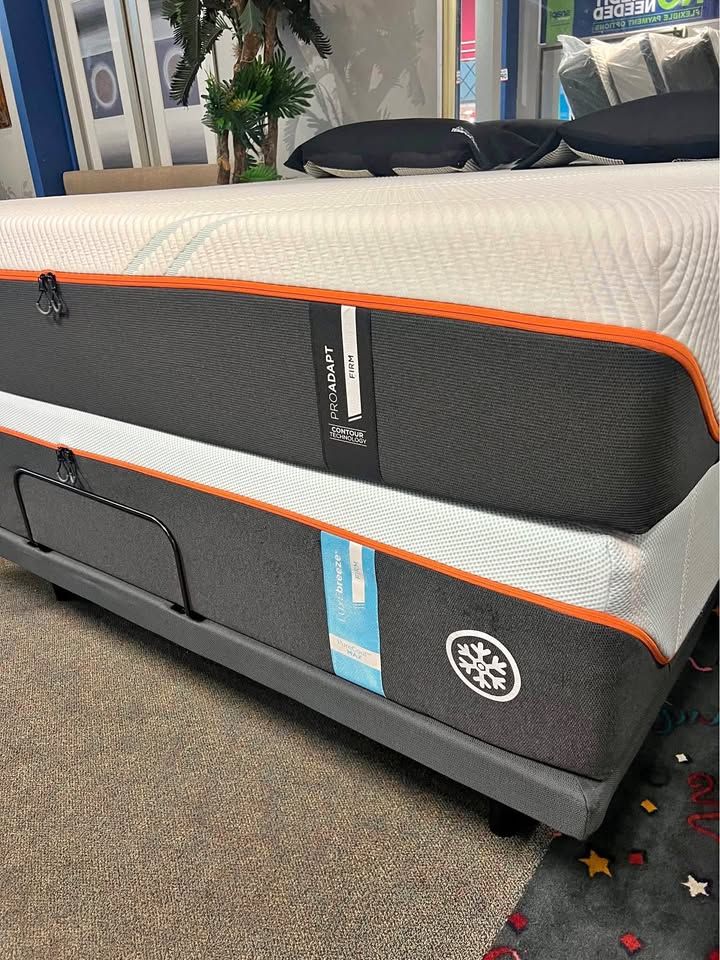 BRAND NEW KING TEMPURPEDIC KING AND QUEEN  MATTRESSES