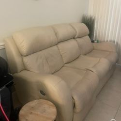 Free electric recliner Couch