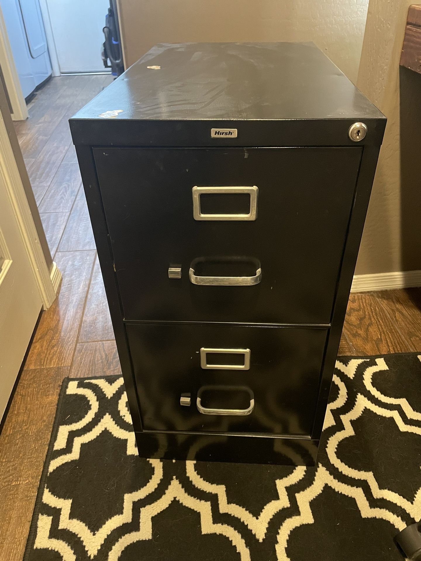 2 Drawer Heavy Duty Metal File Cabinet