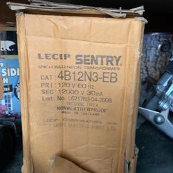 Lecip sentry neon transformer