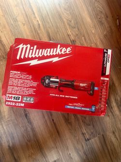 Milwaukee press tool ACR 1/4 to 7/8 M18