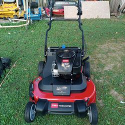 Selling buying and fixing lawn mowers.