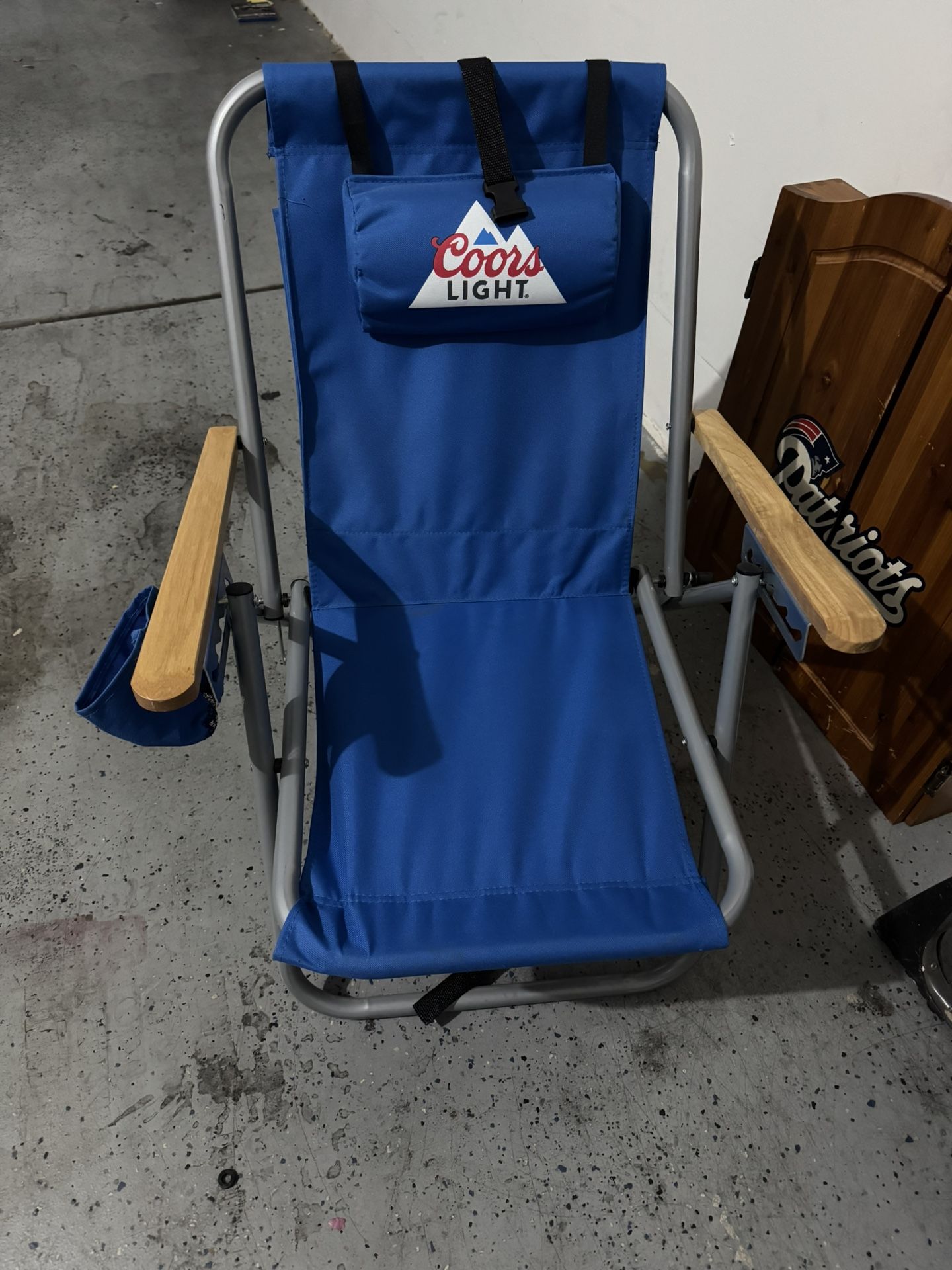 Coors Light Beach Chair Backpack