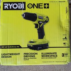 DRILL SET RYOBI 