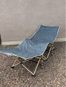 Camp bed & chair