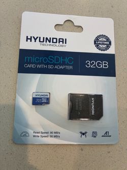 Hyundai  SD 32 gb card brand new never open
