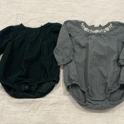 Onesies 6/9 months $3 both