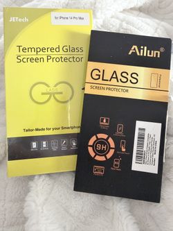 Apple 14 Pro Max Glass Screen Protectors