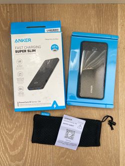 Anker PowerCore III Sense 10K 10,000mAh Portable Charger With Power Delivery Fast Charging Technology Battery Pack Power Bank