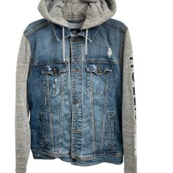 Hollister Blue/Gray Hoodie