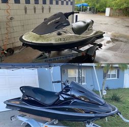 Fiberglass Jet Ski Hulls and Parts