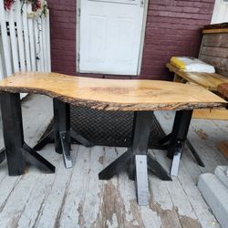 Live Edge Coffee Table. 18 Inches 