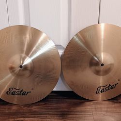 14" Eastar Hi Hat Cymbals 
