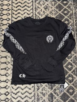 Chrome Heart Long Sleeve Tee (Black) 