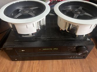 Onkyo Receiver With Sonance Speakers