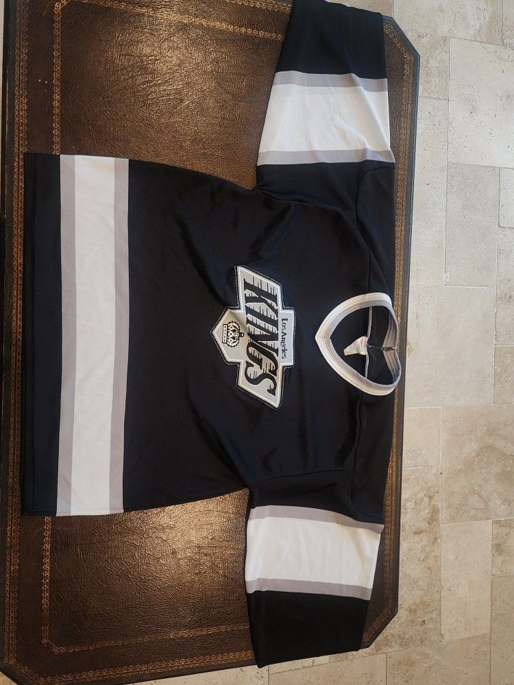 LA Kings 1990s Home Sports Wear Jersey CCM Side L