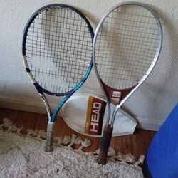 2 Nice Tennis Rackets Both For $30 It's A Steal.