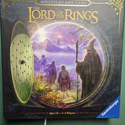 The Lord Of The Rings Adventure Book Game-Ages 10+ 1-4 Players