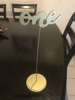 Table Number Set
