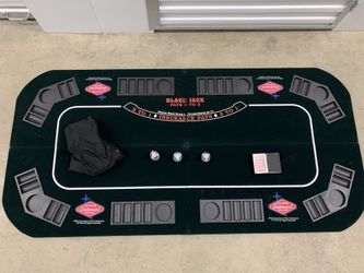 Black jack portable folding mat