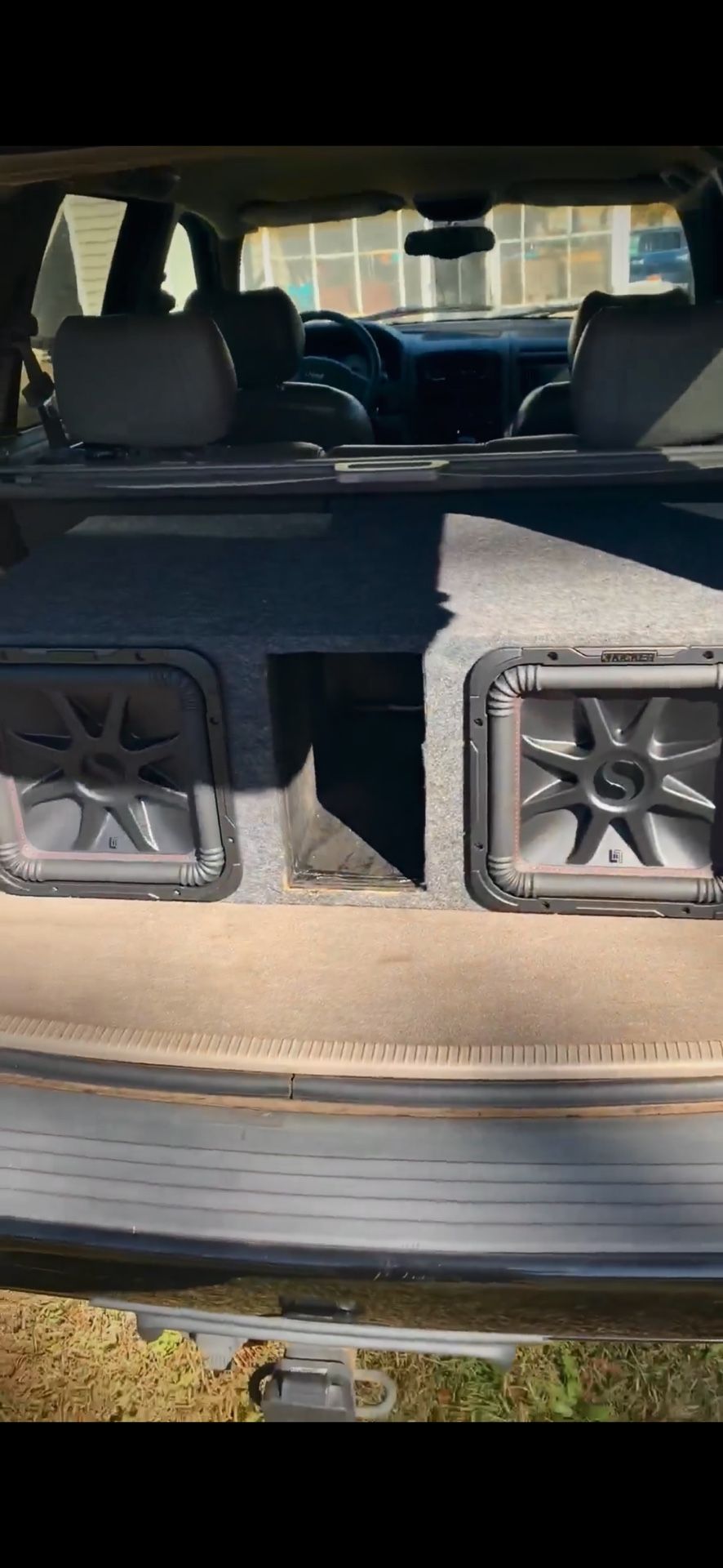2 15” Kicker L3 Subwoofers in a Custom Box