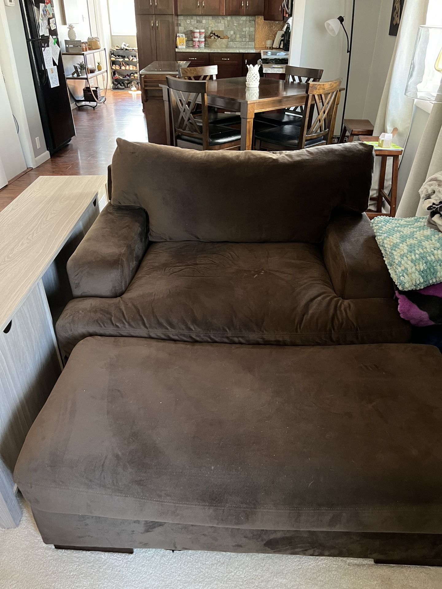 Chair, Ottoman And Couch