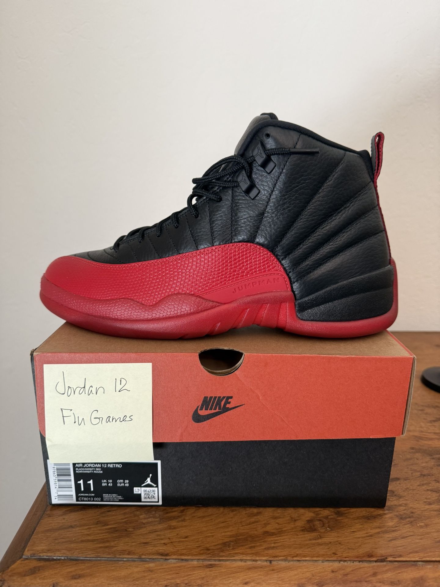 Jordan 12 “Flu Game”