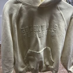Yellow Essentials Hoodie