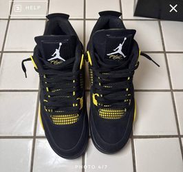 jordan 4 thunder size 10