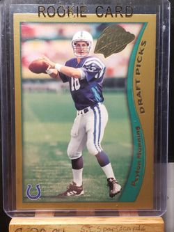 Peyton Manning Rookie 1998 Topps Gold #K5 Indianapolis Colts Denver Broncos VERY VERY RARE