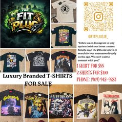 Luxury Branded T shirts 