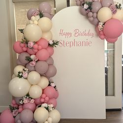 Balloon Garland & Bacdrops