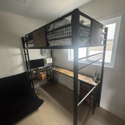 Loft Bed With Desk Built In 