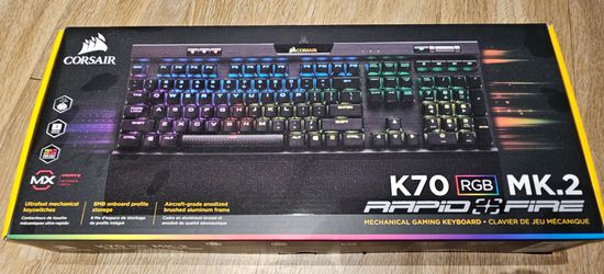 K70 rgb mk.2 rapid-fire- New