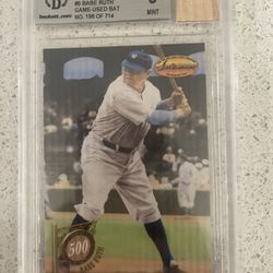 Babe Ruth Bat Relic! 