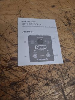 T.C. Electronic Ditto X2 Looper Pedal