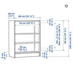 Ikea Billy Bookshelf
