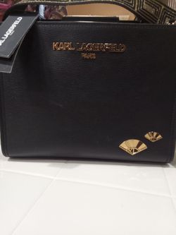 Karl Lagerfeld Paris Black Handbag