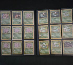 Pokémon vintage cards