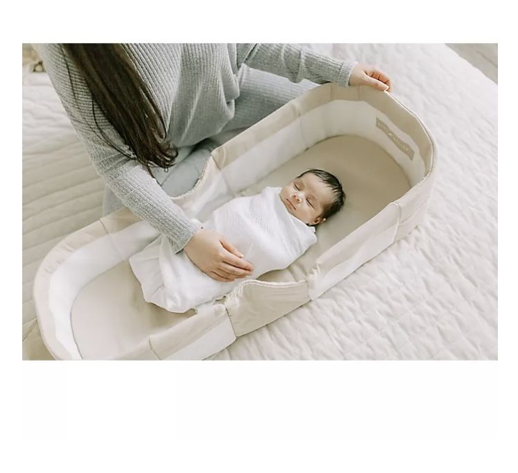 Baby Delight Snuggle Nest Organic Portable Infant Sleeper