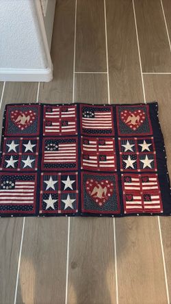 4th of July hand made wall hanging 24 x33