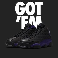 Jordan 13 Retro Court Purple 