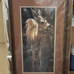Deer Picture Art Frame
