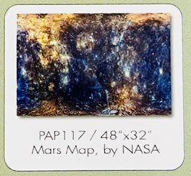 PINWELIFE Wall Art Acoustic Mars Planet Panels, Absorbing Panels