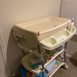 Euro Spa Baby Bath and Changing Table