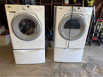 Washer and dryer