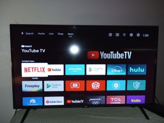 TCL flat screen 40 inch